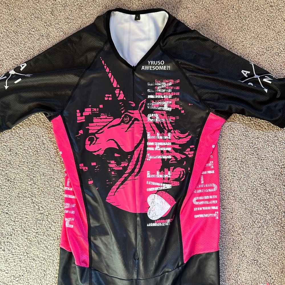 Love the Pain Triathlon Suit